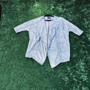 DO+BE Sky Blue Open Blazer300‎